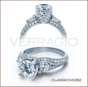 Classico-0282 Diamond Engagement Ring from Verragio