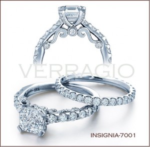 Insignia-7001 diamond engagement ring from Verragio
