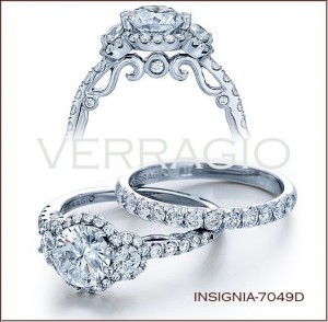 Insignia-7049D diamond engagement ring from Verragio