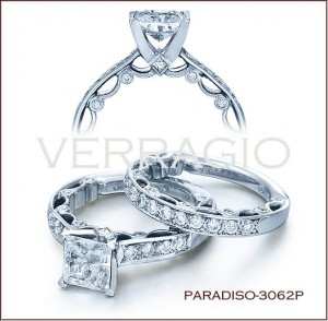 Paradiso-3062P diamond engagement ring from Verragio