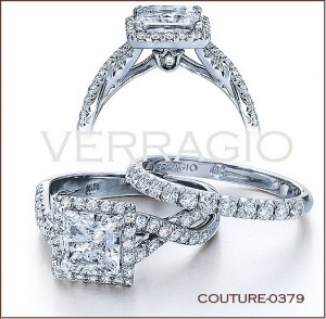 Couture-0379 designer engagement ring from Verragio