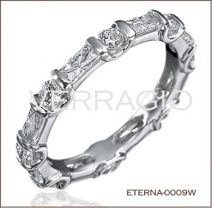 Eterna-0009W Diamond Wedding Ring from Verragio