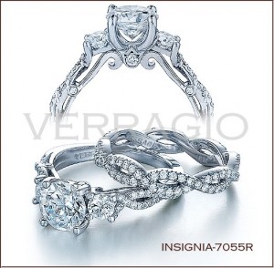Insignia-7055R diamond engagement ring from Verragio