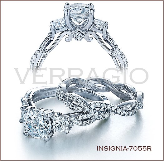 Insignia7055R diamond engagement ring from Verragio